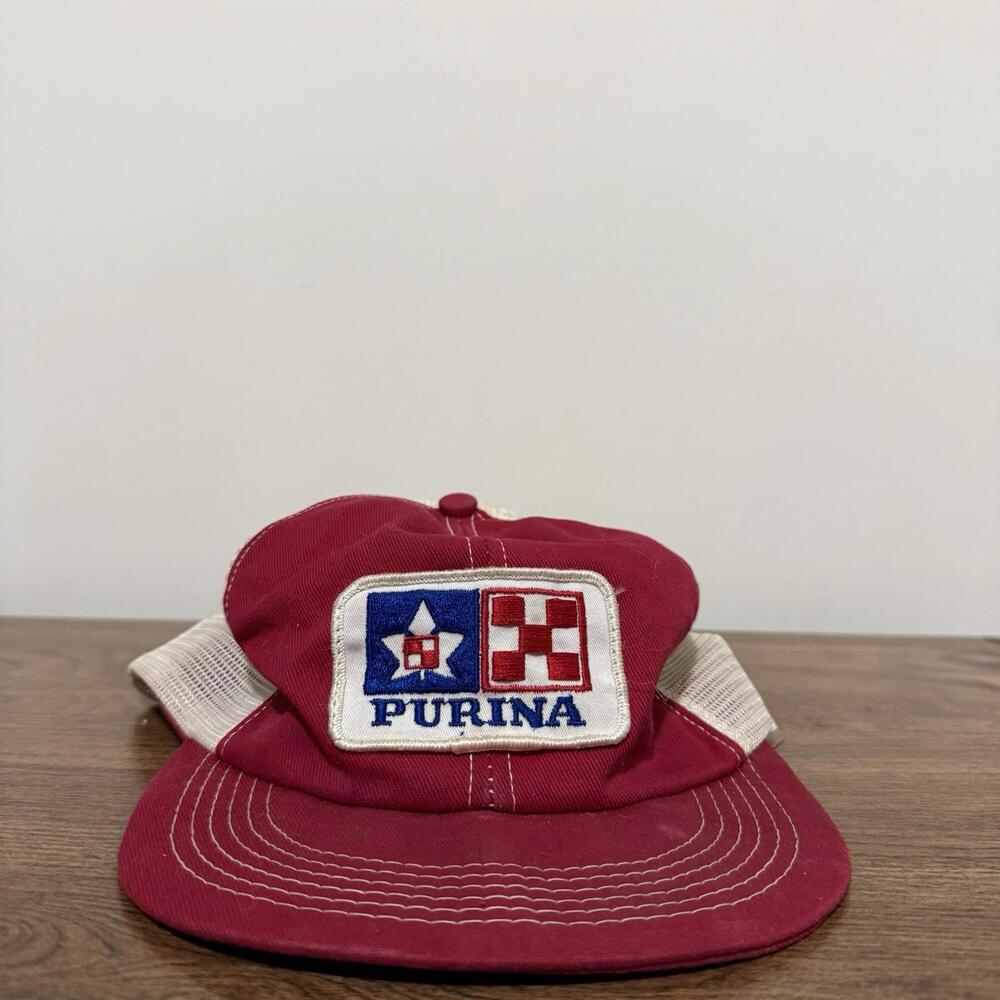 Vintage Purina Patch Mesh Trucker Hat O/S Unisex